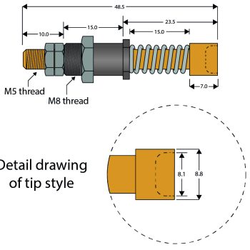 Coda Systems | HD-PA8M4S Light Spring