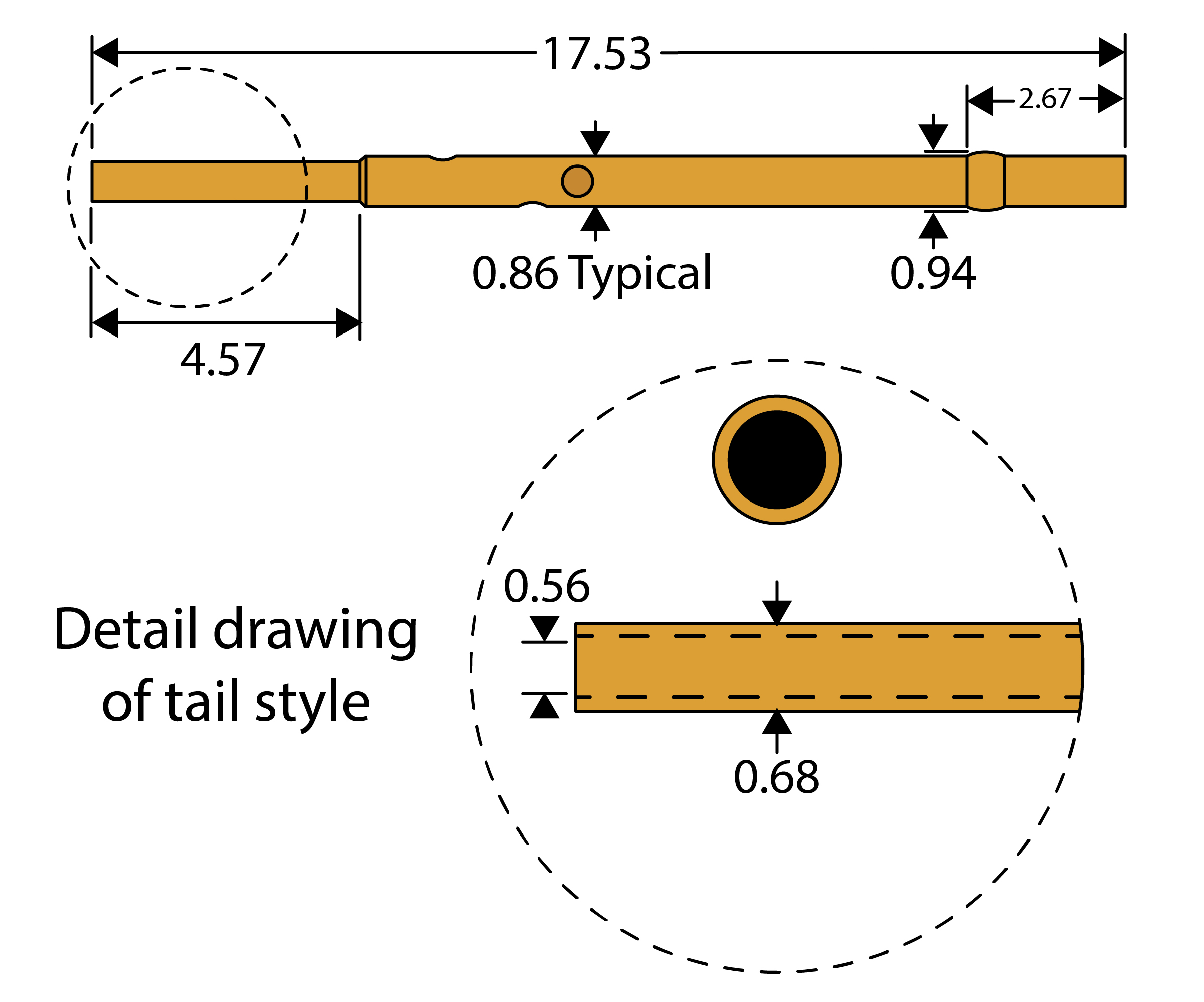 Receptacle - Crimp - Flush Fitment With Press Ring