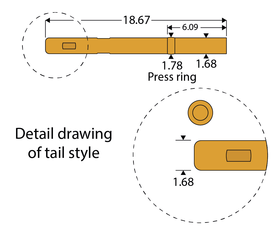 Receptacle - Solder-In