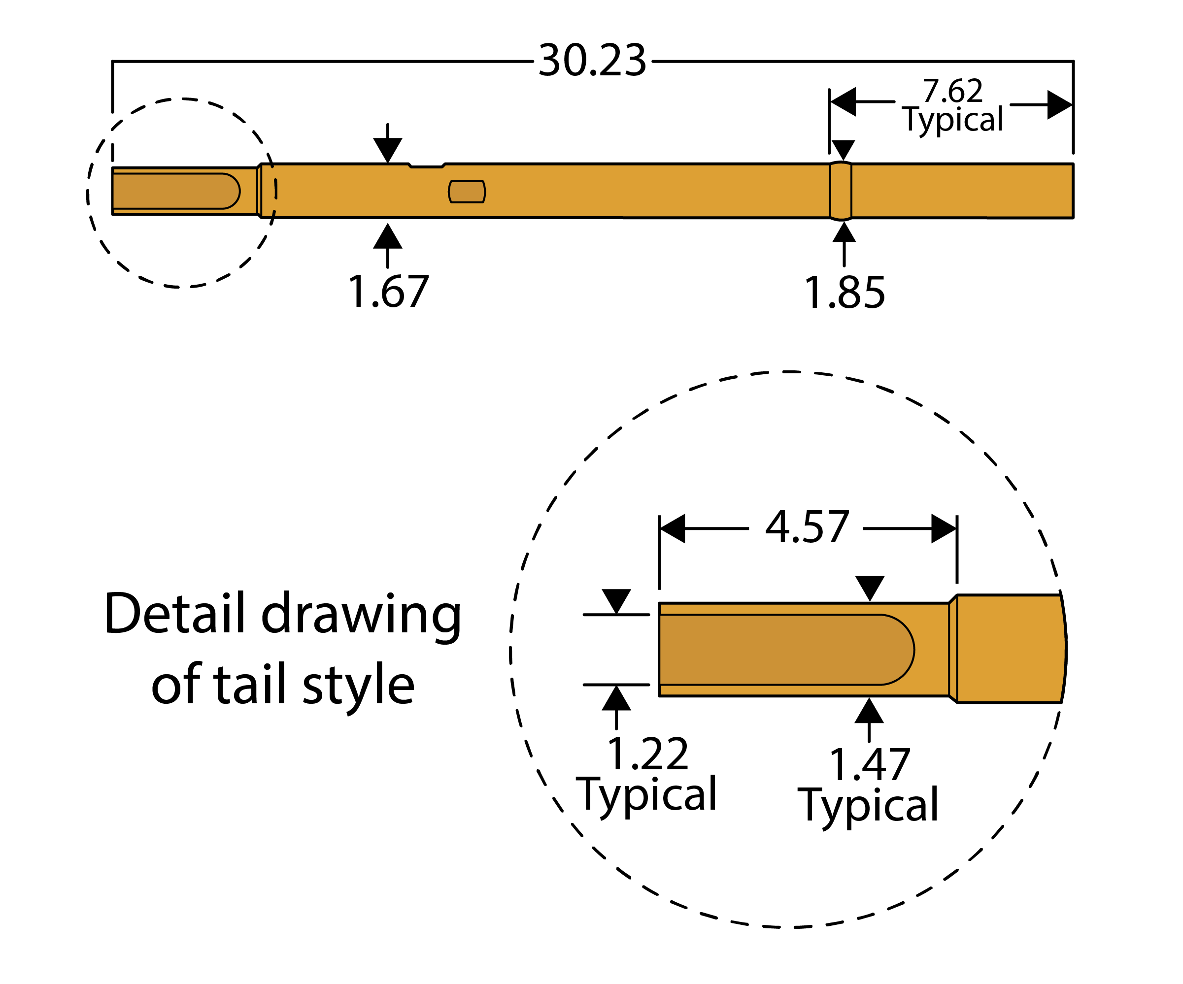 Coda Systems | PA4 & ST-PA4 series test probes (2.54mm centres) 32