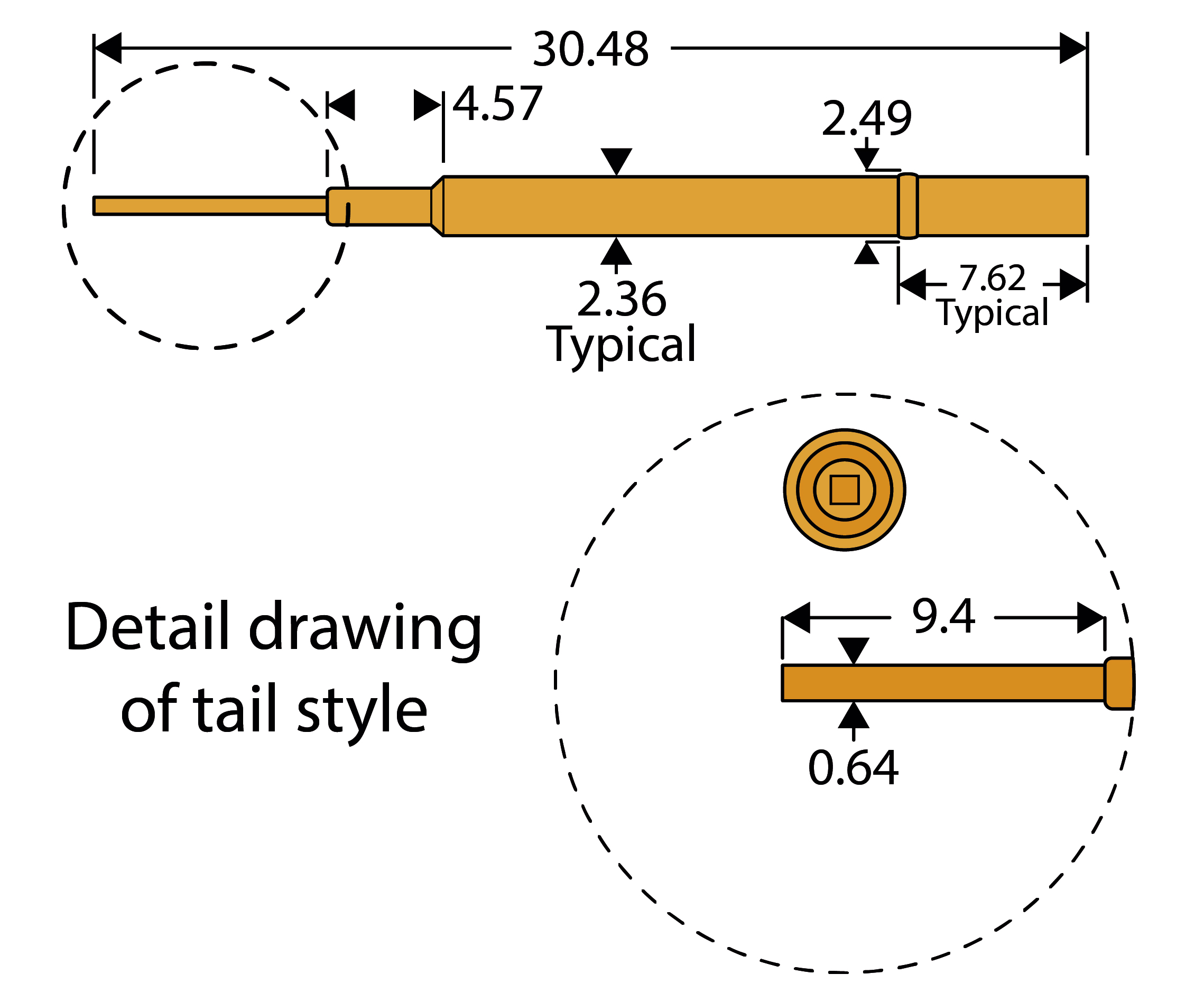 Receptacle - Wire-Wrap