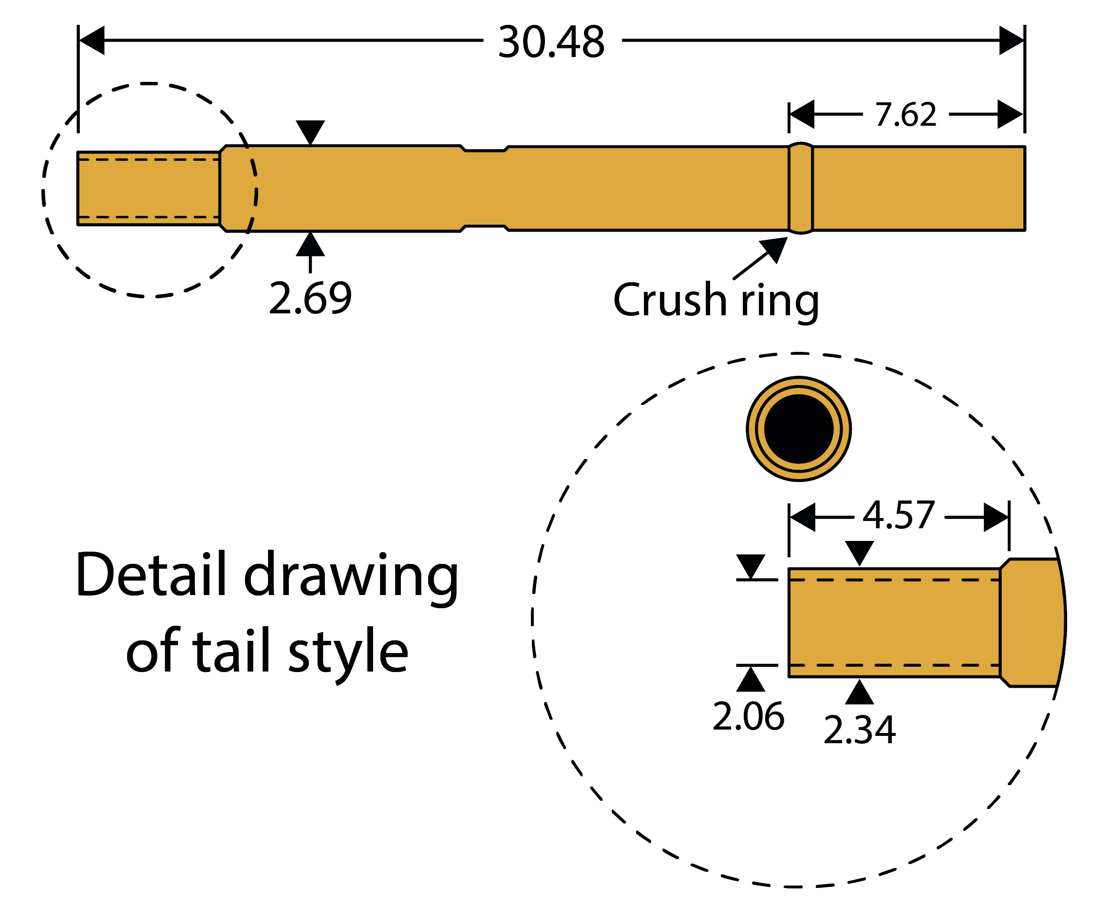 Receptacle - Crimp/Plug-On