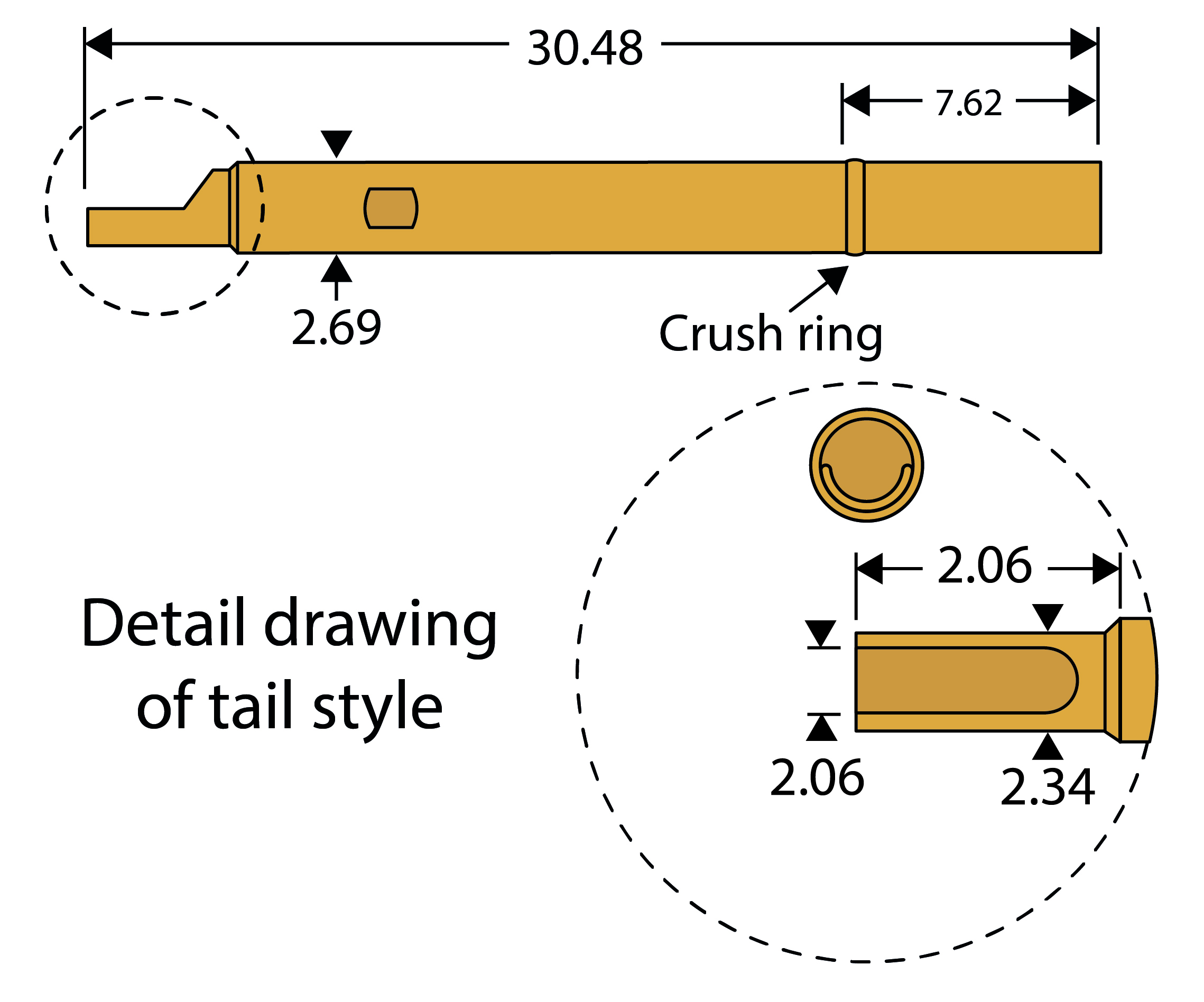 Receptacle - Solder cup
