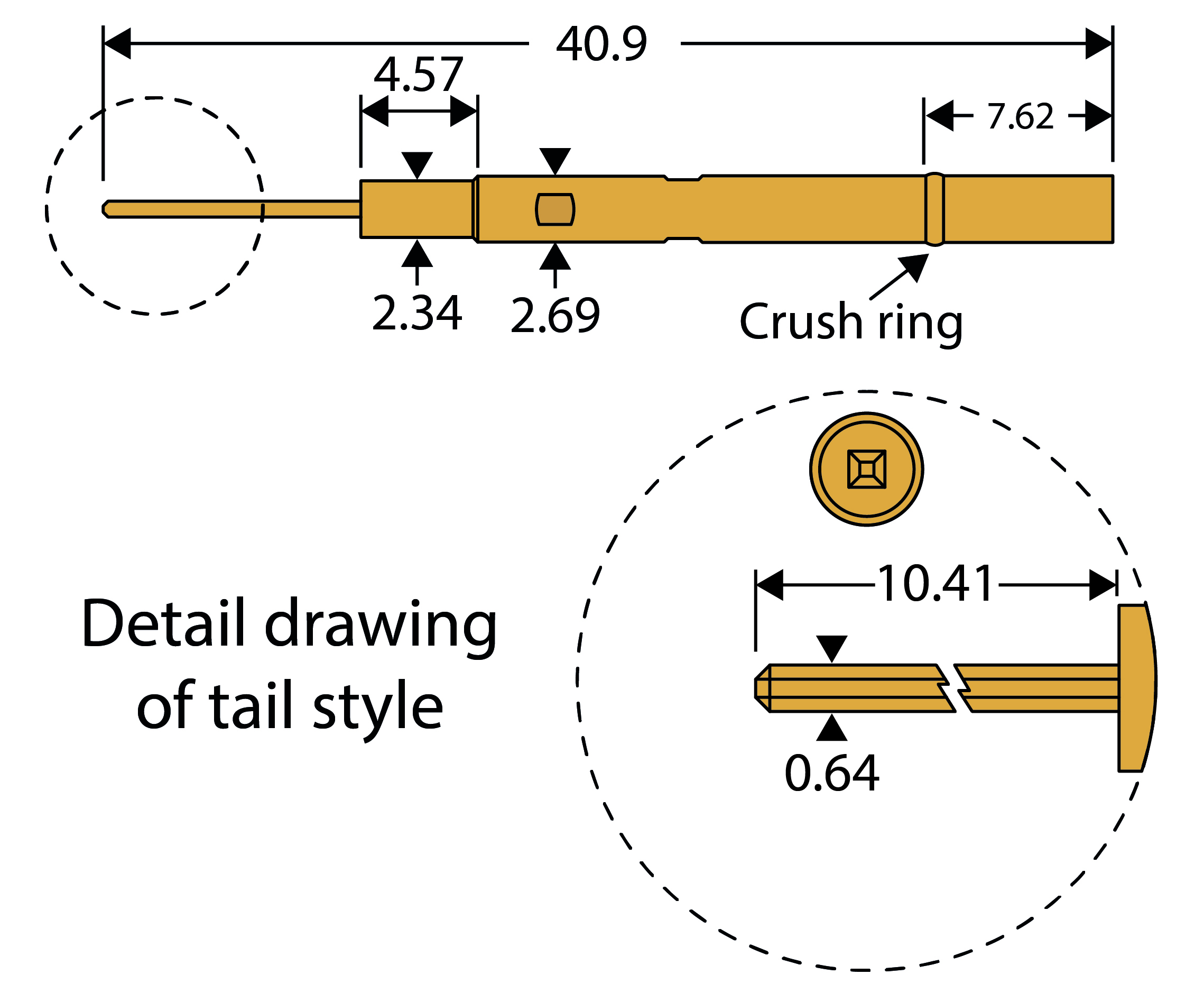 Receptacle - Wire-Wrap