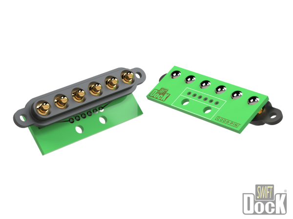 Coda Systems | SWIFT-DOCK-6P-SC (spring contact side)