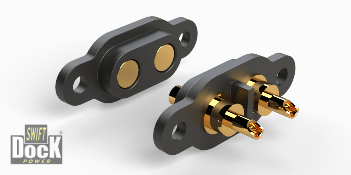 Coda Systems | Swift-Dock Power - high current docking connector (10 amps) 1