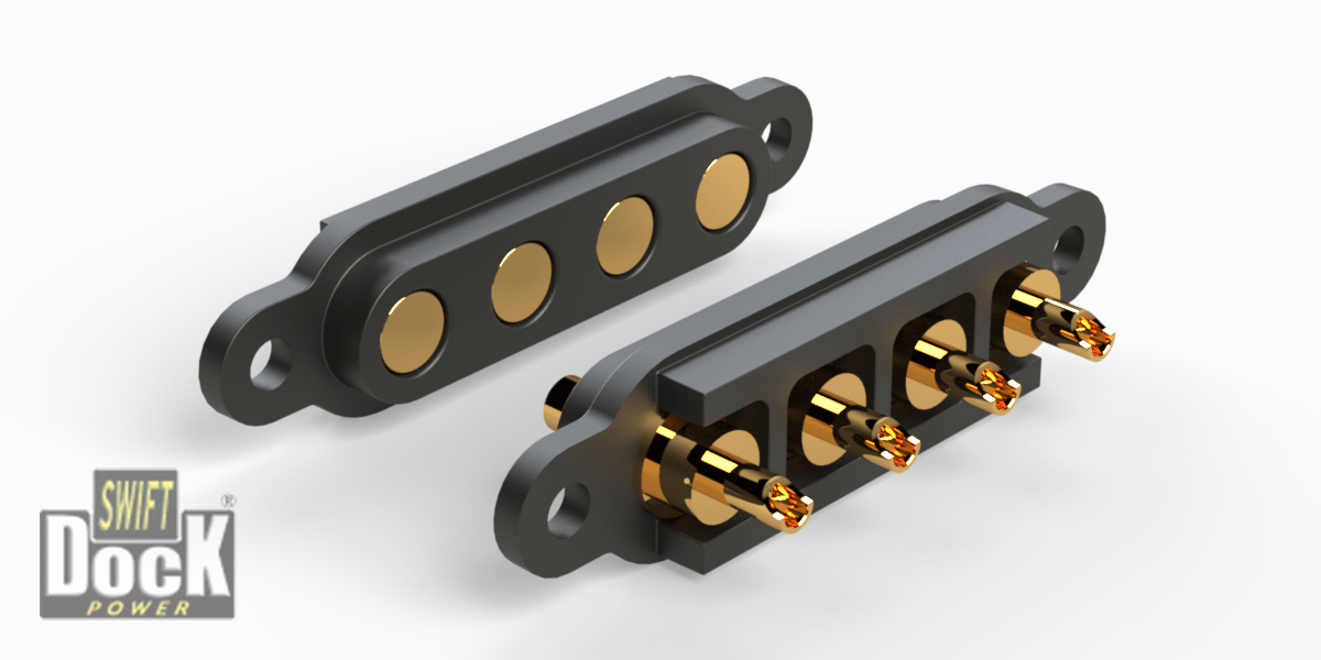 Coda Systems | Swift-Dock Power - high current docking connector (10 amps) 6