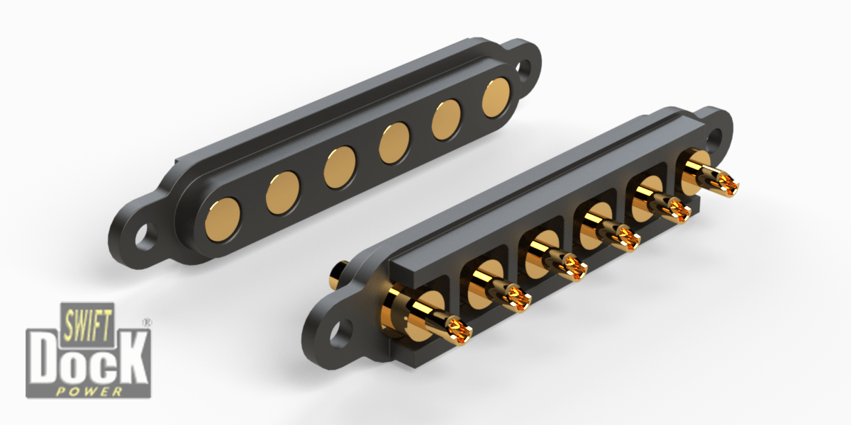 Coda Systems | Swift-Dock Power - high current docking connector (10 amps) 10