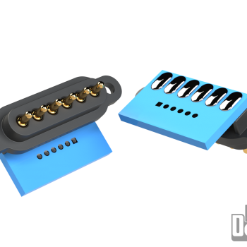 SD-MINI-6P-SC spring contact side