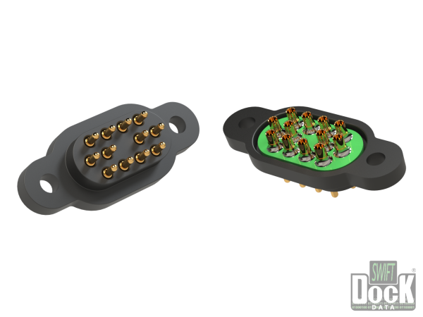 Coda Systems | SD-DATA-12-SCL spring contact side