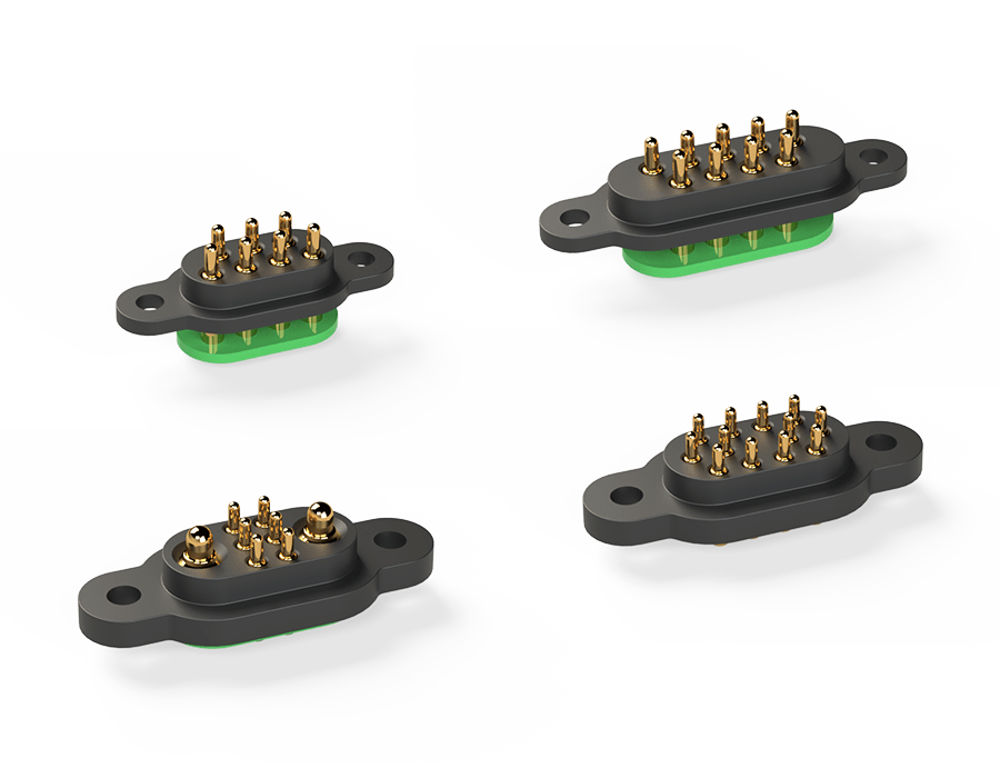 Swift-Dock-Data - spring loaded docking connectors for data