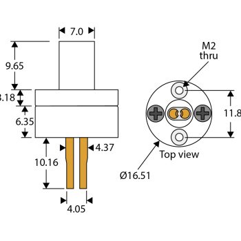 Coda Systems | KWP400 – Component lead diameter range – 0.8 to 1.3mm, round lead only